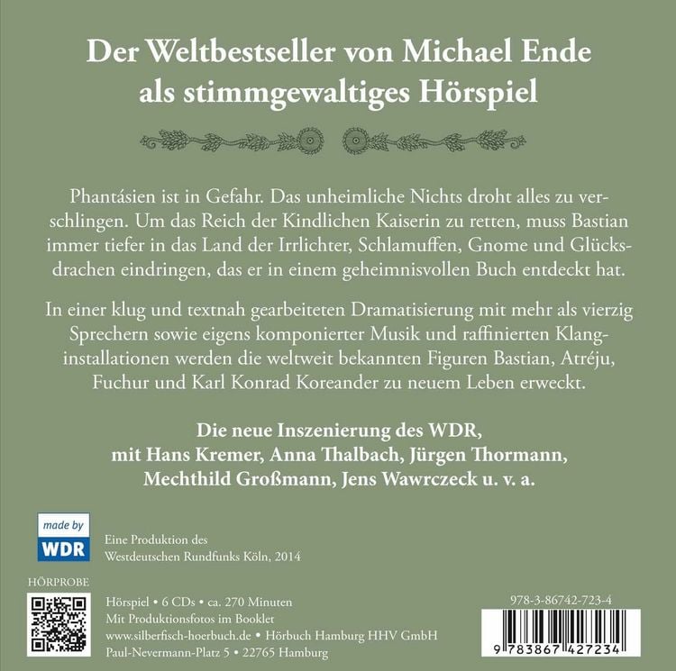 Produktbild: Die unendliche Geschichte - Das H&ouml;rspiel