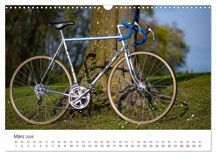Produktbild: Stahlrenner - Rennrad-Klassiker aus Europa (Wandkalender 2026 DIN A3 quer), CALVENDO Monatskalender