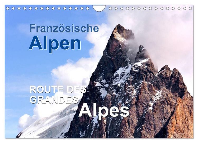 Produktbild: Franz&ouml;sische Alpen - Route des Grandes Alpes (Wandkalender 2026 DIN A4 quer), CALVENDO Monatskalender