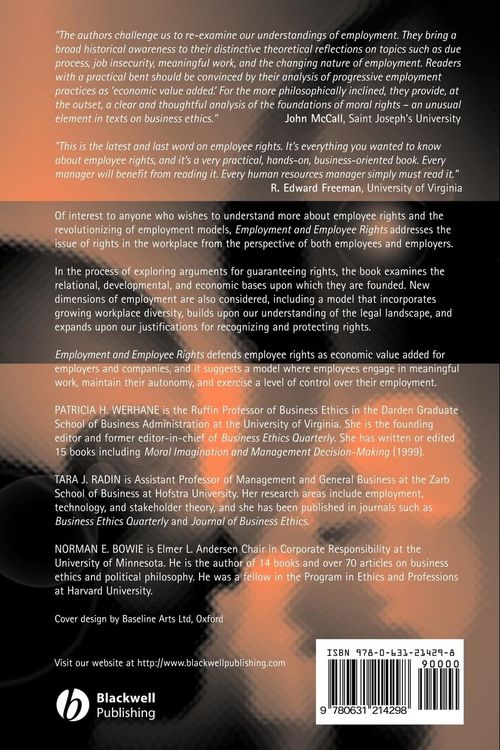 Produktbild: Employment and Employee Rights