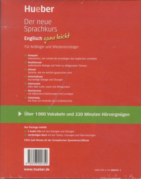 Produktbild: Der neue Sprachkurs Englisch ganz leicht