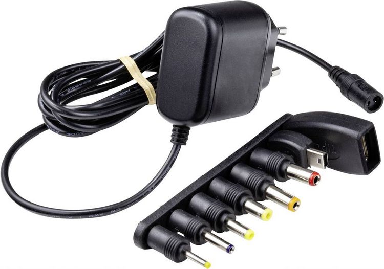 Produktbild: VOLTCRAFT VC-11332635 Steckernetzteil, Festspannung 5 V/DC 2.5A 12.5W