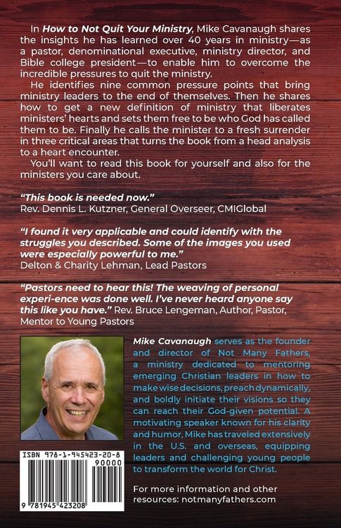Produktbild: How To Not Quit Your Ministry