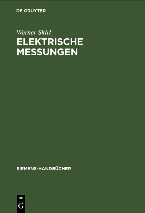 Produktbild: Elektrische Messungen
