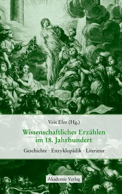 Produktbild: Wissenschaftliches Erz&auml;hlen im 18. Jahrhundert