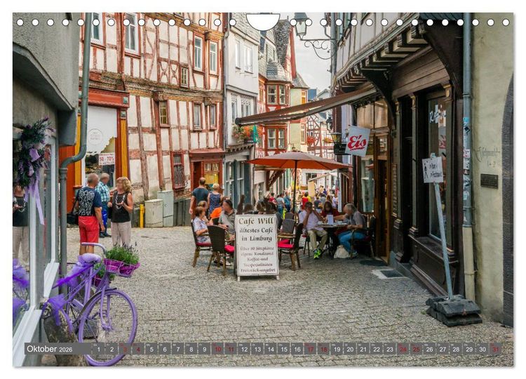 Produktbild: Historisches Limburg (Wandkalender 2026 DIN A4 quer), CALVENDO Monatskalender