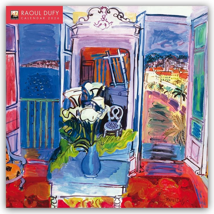Produktbild: Raoul Dufy 2026 – Original Flame Tree Publishing-Kalender [Kalender]