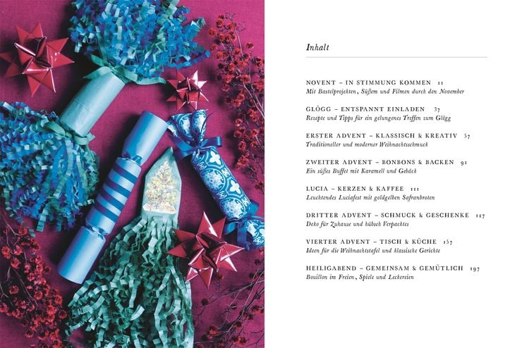 Produktbild: Novent & Julprassel. Weihnachten in Schweden