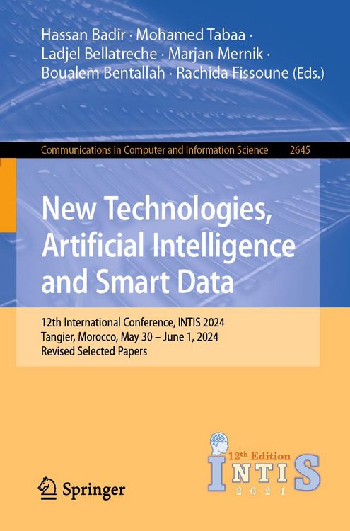 Produktbild: New Technologies, Artificial Intelligence and Smart Data
