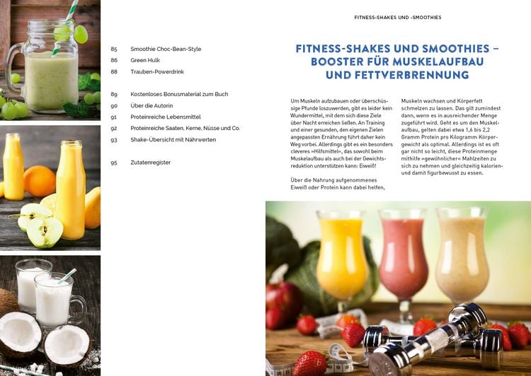 Produktbild: Fitness-Shakes und -Smoothies