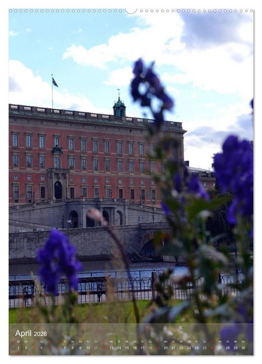 Produktbild: Stockholm - Stadtansichten (hochwertiger Premium Wandkalender 2026 DIN A2 hoch), Kunstdruck in Hochglanz
