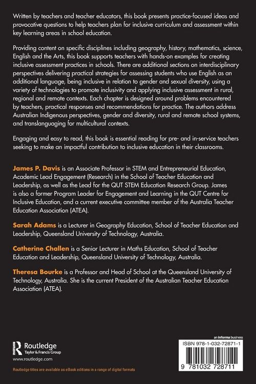 Produktbild: Designing Inclusive Assessment in Schools