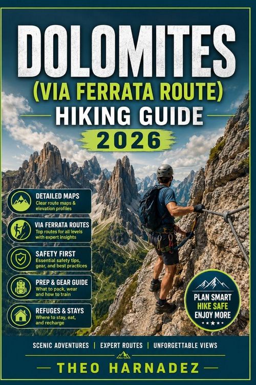 Produktbild: DOLOMITES (VIA FERRATA ROUTE) HIKING GUIDE