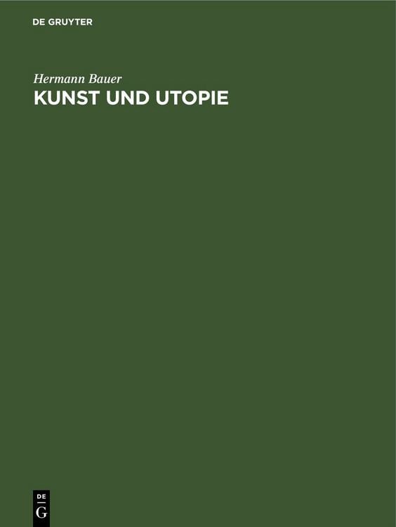 Produktbild: Kunst und Utopie