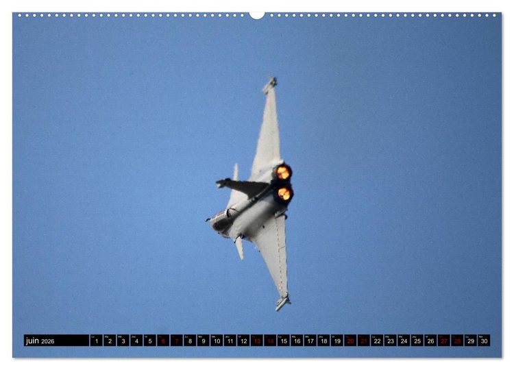 Produktbild: En m&eacute;moire de la Grande Guerre Le Rafale (Calendrier mural 2026 DIN A2 vertical) calendrier de bureau