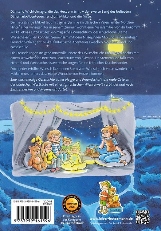 Produktbild: Mikkel und das Wunschtuch der Nisse - Neue D&auml;nemark-Wichtel-Abenteuer