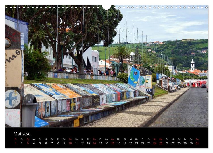 Produktbild: Azoren - Ein Naturerlebnis (Wandkalender 2026 DIN A3 quer), CALVENDO Monatskalender
