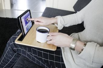 Produktbild: IBed Holzunterlage f&uuml;r Tablets