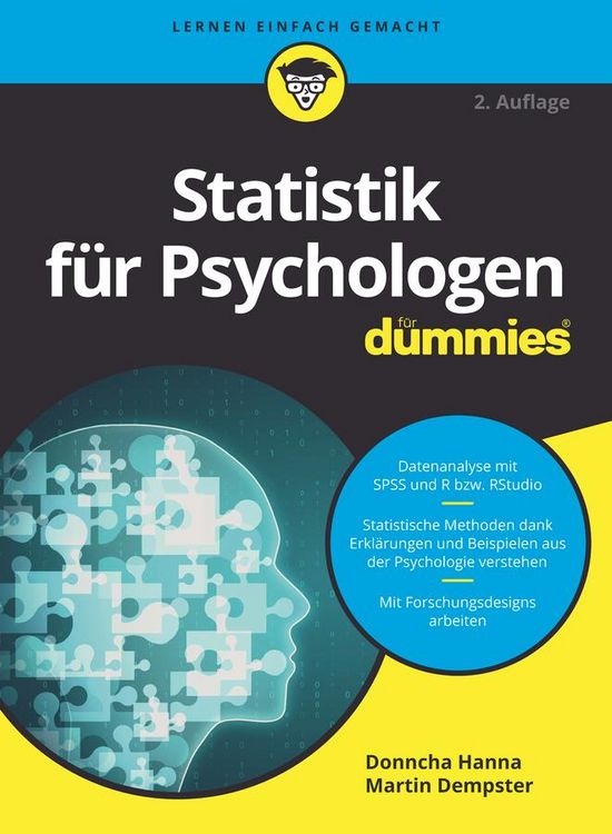Produktbild: Statistik f&uuml;r Psychologen f&uuml;r Dummies