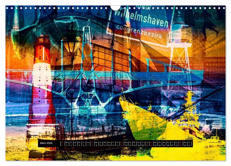 Produktbild: POP ART 3500 (Wandkalender 2026 DIN A3 quer), CALVENDO Monatskalender