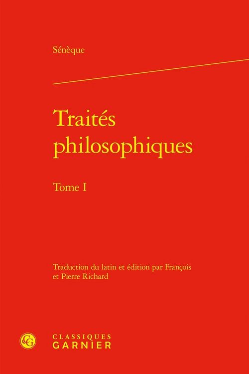 Produktbild: Traites Philosophiques Tome 1: Consolation a Marcia Consolation a