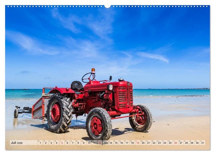 Produktbild: Bretagne - Felsenk&uuml;ste, Sandstr&auml;nde und viel zu sehen (hochwertiger Premium Wandkalender 2026 DIN A2 quer), Kunstdruck in Hochglanz