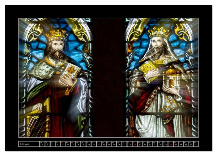Produktbild: IRLAND - Fenster des Glaubens (Wandkalender 2026 DIN A4 quer), CALVENDO Monatskalender