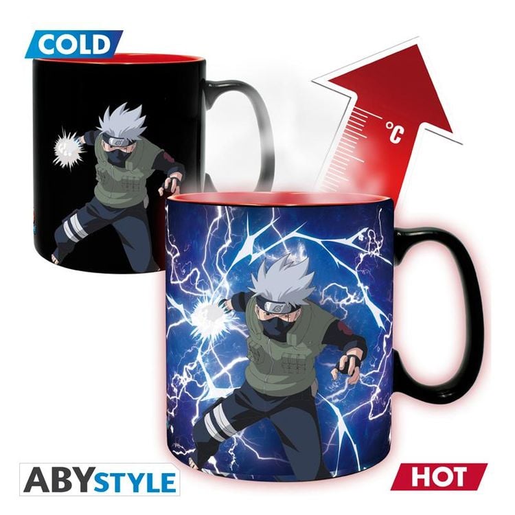 Produktbild: NARUTO SHIPPUDEN Gift set Mug Heat Change + Coaster Akatsuki