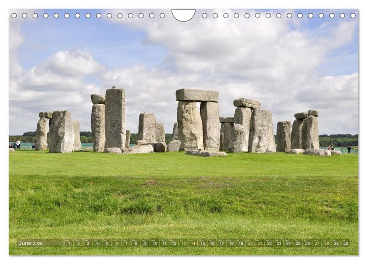 Produktbild: Mysterious Stonehenge (Wall Calendar 2026 DIN A4 landscape), CALVENDO 12 Month Wall Calendar
