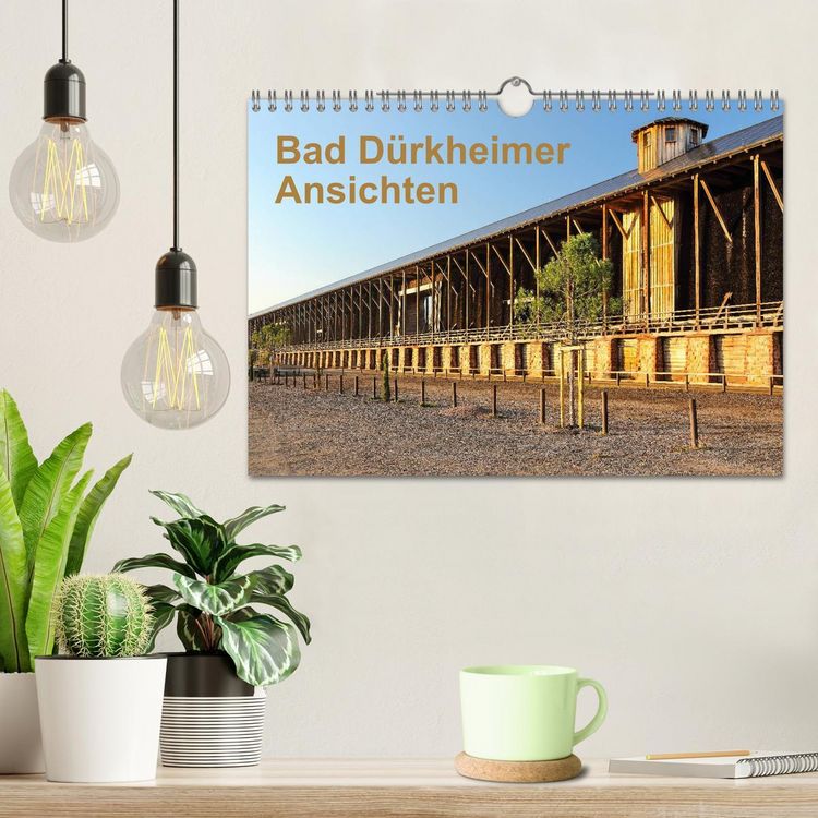 Produktbild: Bad D&uuml;rkheimer Ansichten (Wandkalender 2026 DIN A4 quer), CALVENDO Monatskalender