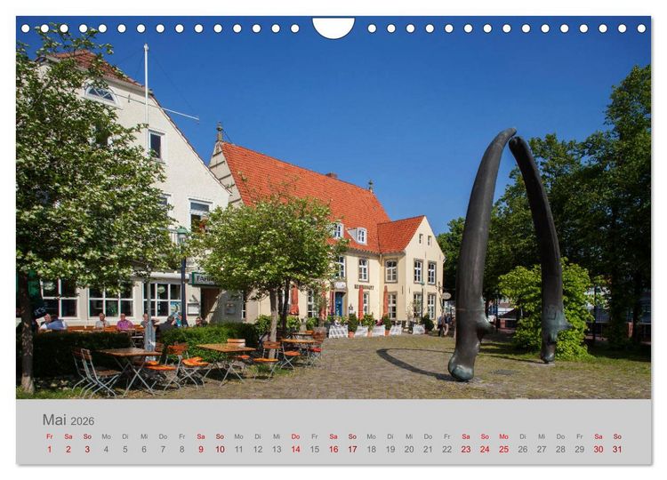 Produktbild: Hansestadt Bremen (Wandkalender 2026 DIN A4 quer), CALVENDO Monatskalender