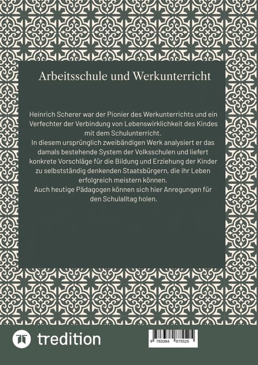 Produktbild: Arbeitsschule und Werkunterricht