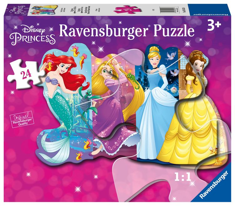 Produktbild: Kinderpuzzle 24 Teile - Disney Prinzessinnen - Sch&ouml;ne Prinzessinnen