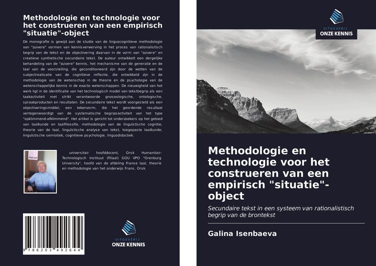 Produktbild: Methodologie en technologie voor het construeren van een empirisch "situatie"-object