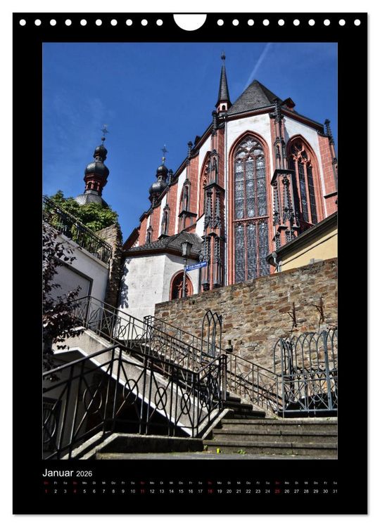 Produktbild: Koblenzer Blick Winkel (Wandkalender 2026 DIN A4 hoch), CALVENDO Monatskalender