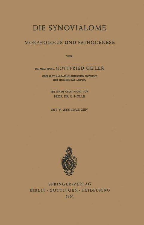 Produktbild: Die Synovialome