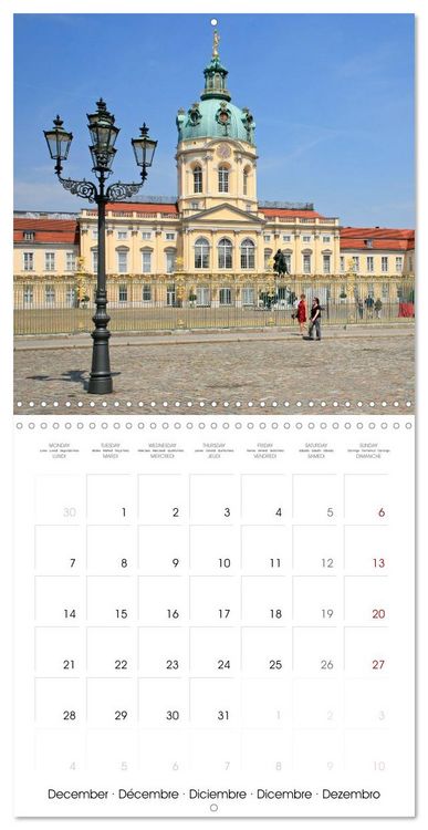 Produktbild: Romantic Castles and Palaces in Germany (Wall Calendar 2026 12 &times; 12 Inch) CALVENDO 12 Month Wall Calendar