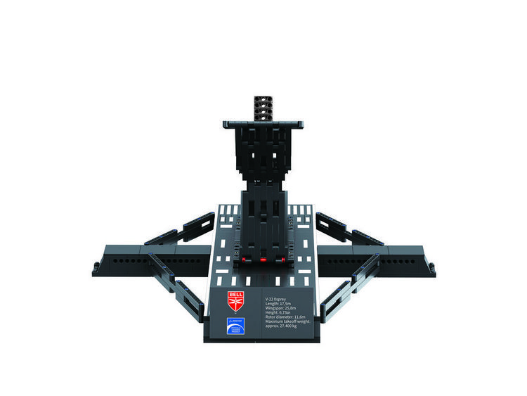 Produktbild: Revell Modellbau Flugzeug Brick System Bell Boeing V-22 Osprey