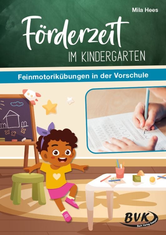 Produktbild: Förderzeit im Kindergarten - Feinmotorikübungen in der Vorschule