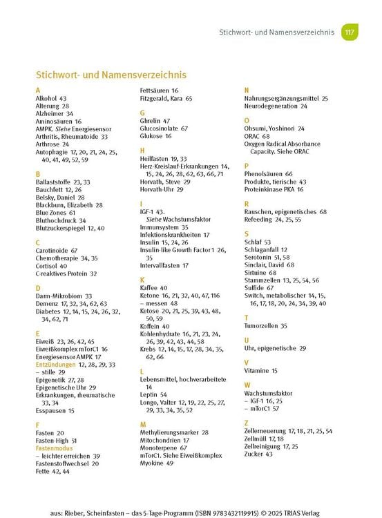 Produktbild: Scheinfasten - das 5-Tage-Programm
