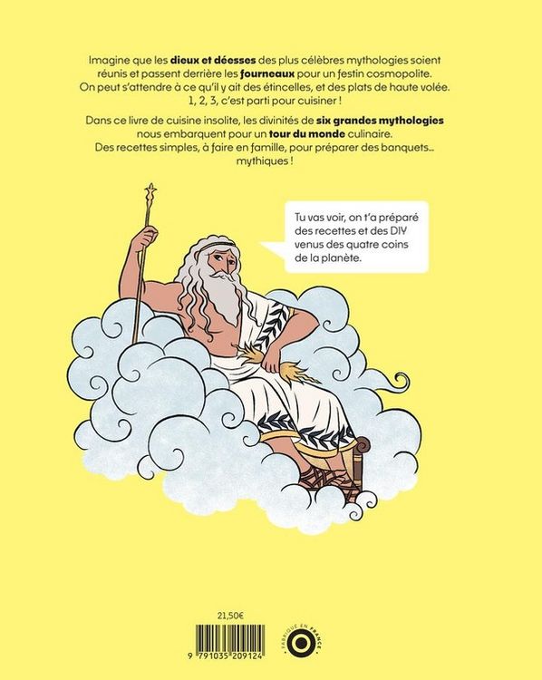 Produktbild: Sacr&eacute;s banquets : d&eacute;couvre la mythologie en 40 recettes !
