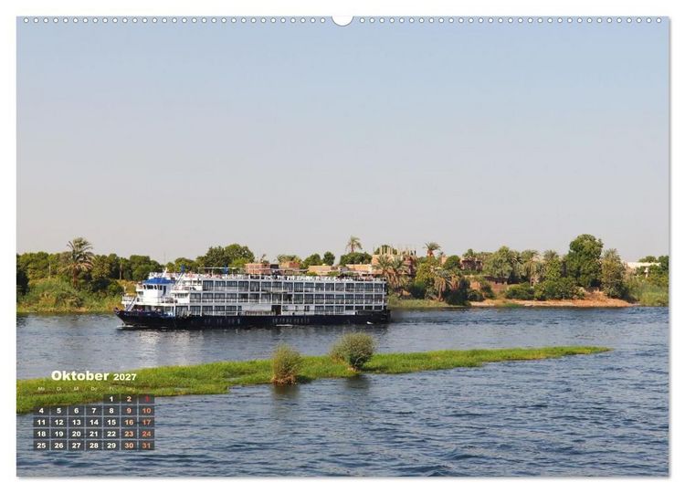 Produktbild: &Auml;gypten - Landschaften entlang des Nils (Wandkalender 2027 DIN A2 quer), CALVENDO Monatskalender