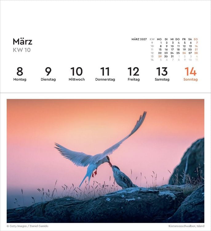 Produktbild: Magischer Augenblick - KUNTH Postkartenkalender 2027