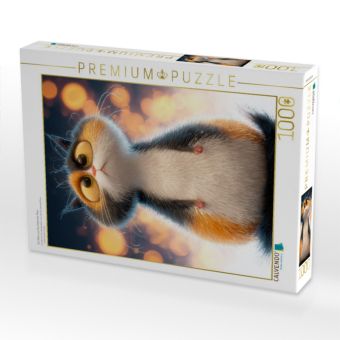 Produktbild: CALVENDO Puzzle Ein Motiv aus dem Kalender Miau & Mauz | 1000 Teile Lege-Gr&ouml;&szlig;e 64x48cm Foto-Puzzle f&uuml;r gl&uuml;ckliche Stunden
