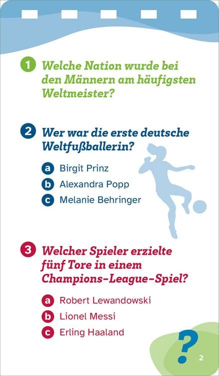 Produktbild: WAS IST WAS Quiz Fu&szlig;ball-Rekorde