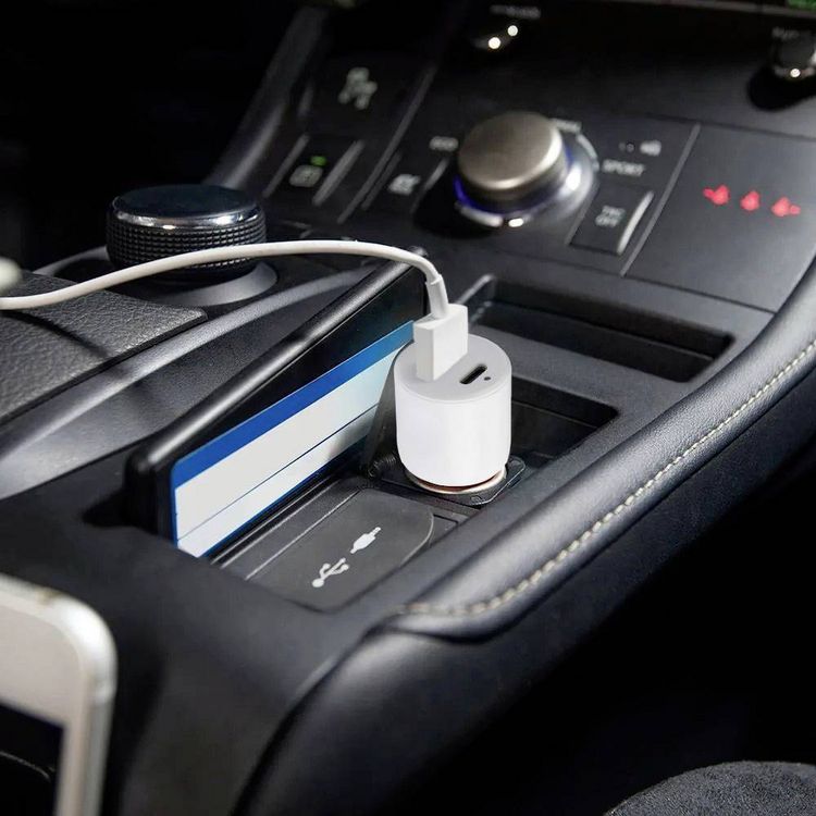 Produktbild: SKROSS Dual Car Charger 65W PD incl. USB-C cable