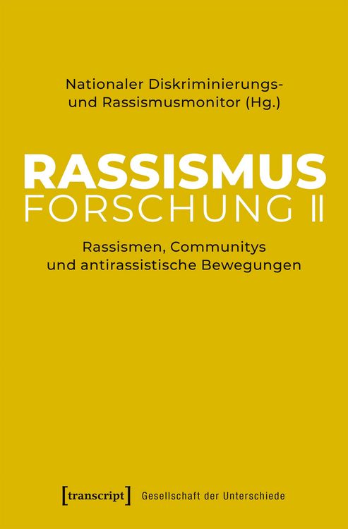 Produktbild: Rassismusforschung II