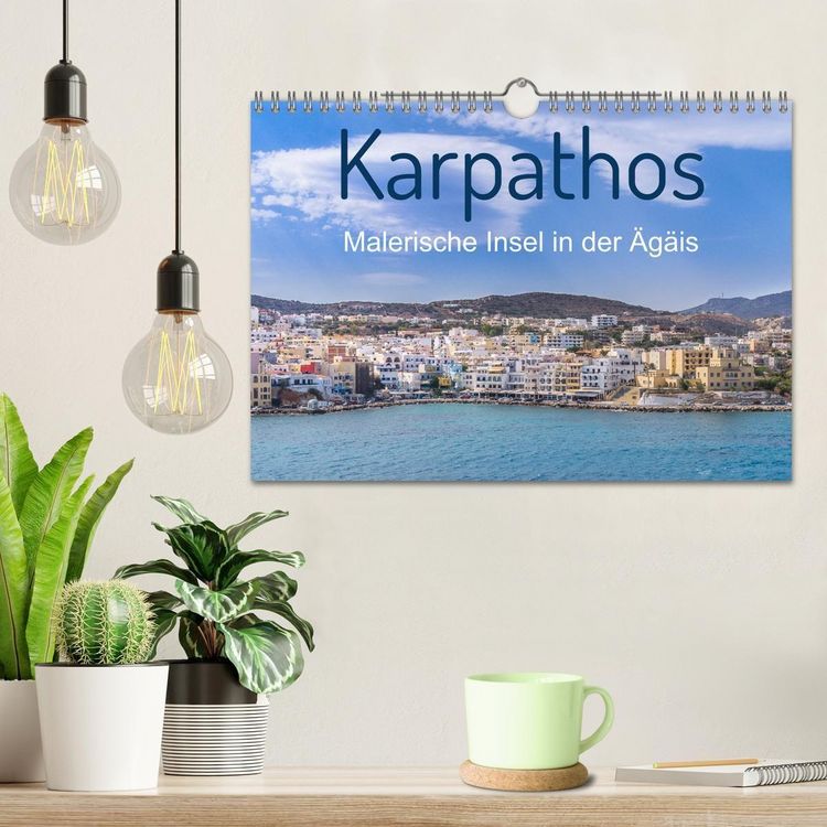 Produktbild: Karpathos - Malerische Insel in der &Auml;g&auml;is (Wandkalender 2027 DIN A4 quer), CALVENDO Monatskalender