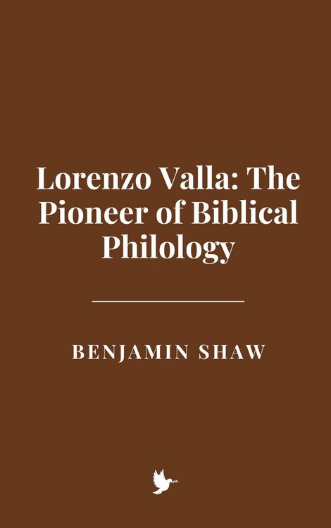 Produktbild: Lorenzo Valla: The Pioneer of Biblical Philology