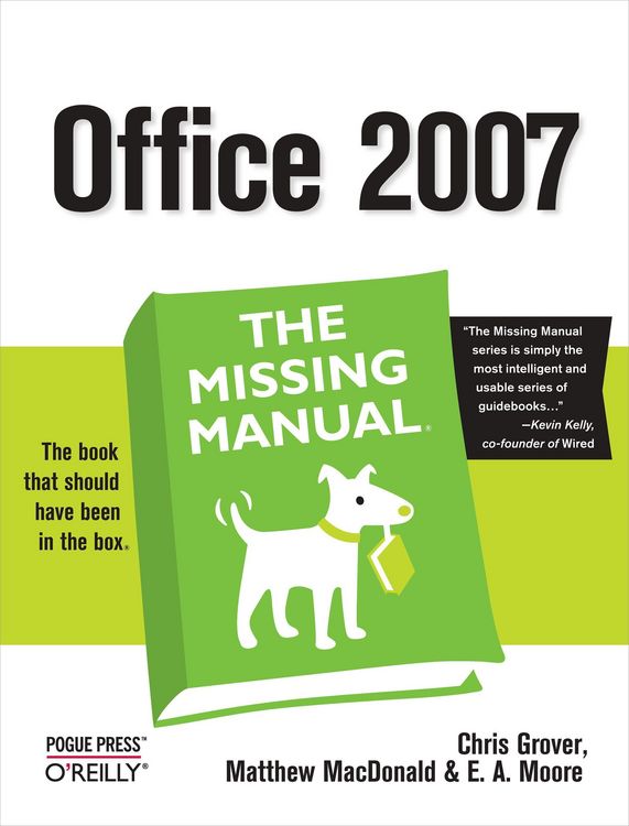 Produktbild: Office 2007: The Missing Manual